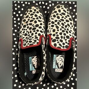 Dalmatian custom Vans.